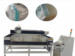 máquina de moagem de vidro CNC