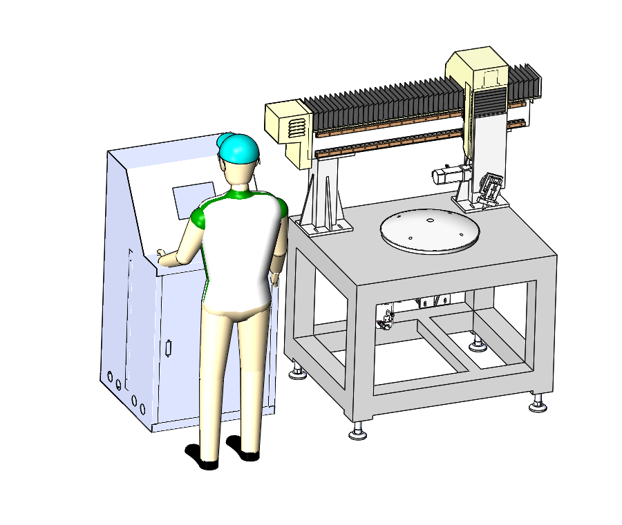 Máquina de corte de espelhos retrovisores automotivos - Máquina de corte de vidro curvo de cinco eixos